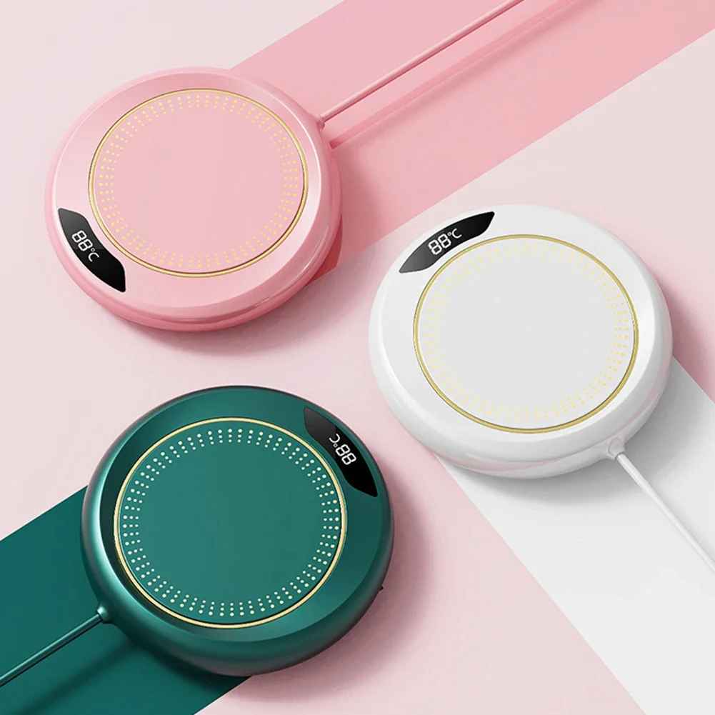 Almofada Termostática USB – Aquecedor de Copo com 3 Níveis de Temperatura